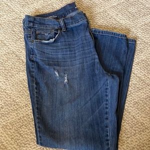 Liz Claiborne Jeans, 16W city Fit, Skinny Boyfriend